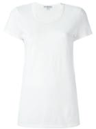 James Perse Round Neck T-shirt, Women's, Size: 2, White, Cotton