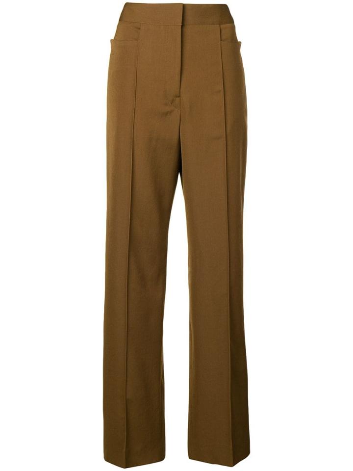 Lemaire Straight Trousers - Brown
