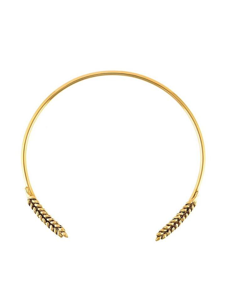 Aurelie Bidermann 'wheat' Necklace, Women's, Metallic