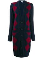 See By Chloé Long Patterned Cardigan - Blue