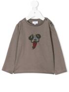 Knot Crab Print Sweater - Grey