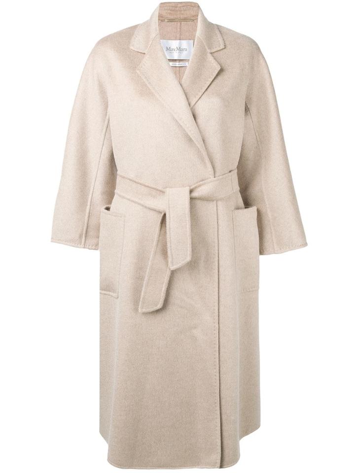 Max Mara Wrap Coat - Neutrals