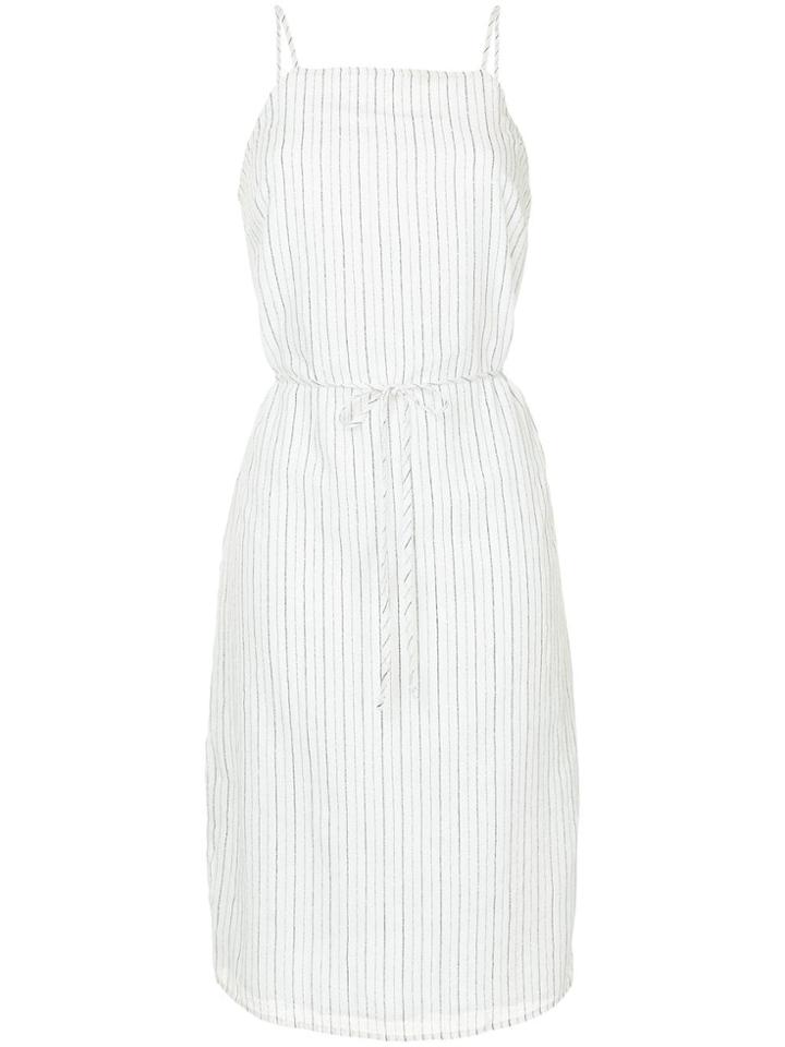 Suboo Tulum Striped Dress - White