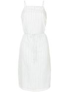 Suboo Tulum Striped Dress - White