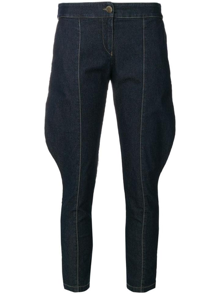 Giorgio Armani Pre-owned Super Skinny Cropped Jeans - Blue