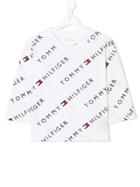 Tommy Hilfiger Junior Logo Print Sweatshirt - White
