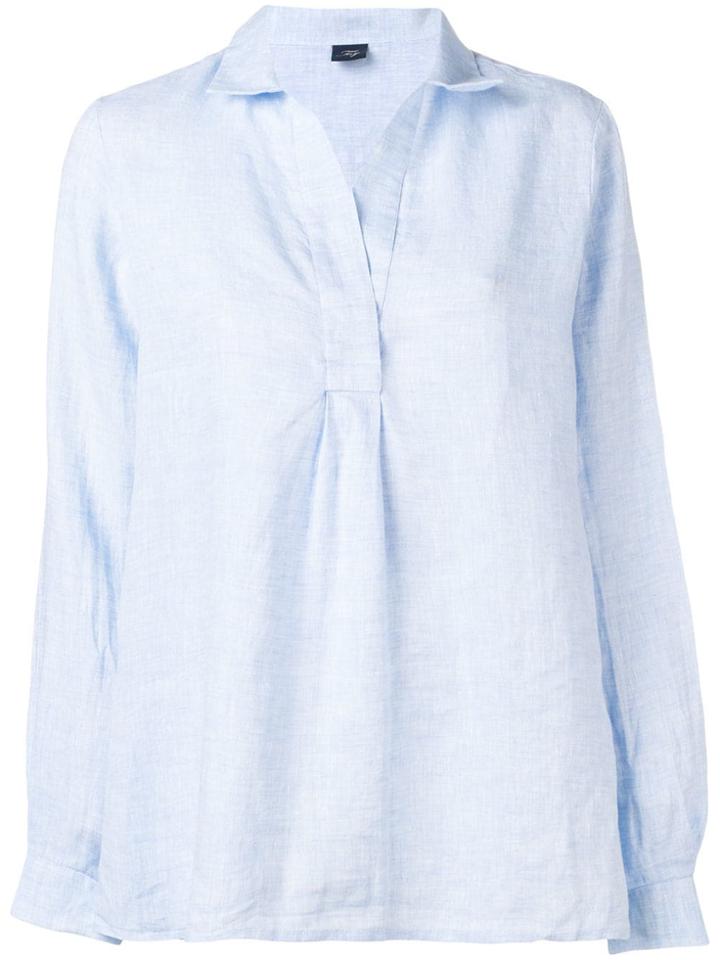 Fay Loose-fitting Blouse - Blue