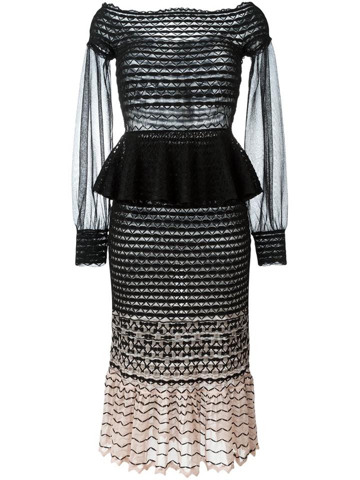 Alexander Mcqueen Off-shoulder Knit Dress