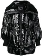 Chen Peng Oversized Puffer Jacket - Black