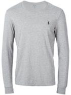 Polo Ralph Lauren Embroidered Logo T-shirt - Grey