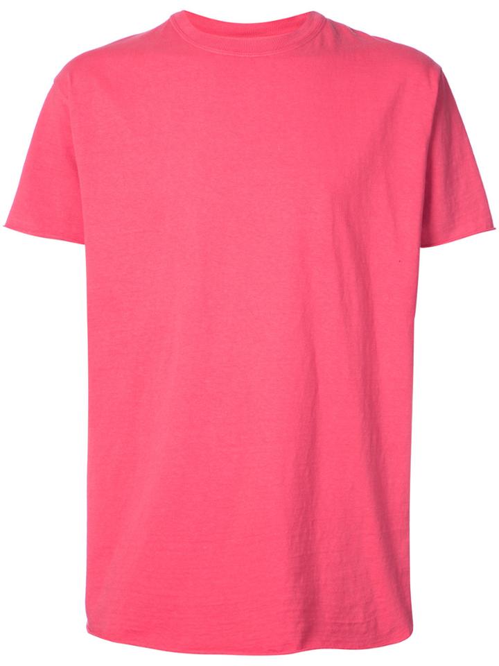 John Elliott Short Sleeve T-shirt - Red