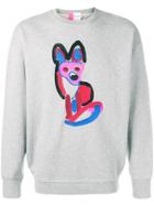 Maison Kitsuné Acide Fox Sweatshirt - Grey