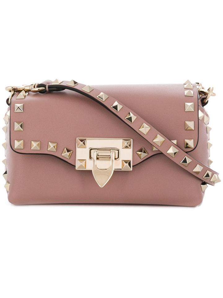 Valentino Mini Valentino Garavani Rockstud Crossbody Bag - Pink