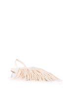 Simone Rocha Furry Slingback Pumps - White