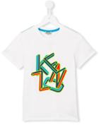 Kenzo Kids Kenzo T-shirt, Boy's, Size: 8 Yrs, White