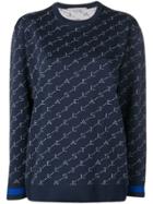 Stella Mccartney Logo Printed Sweatshirt - Blue