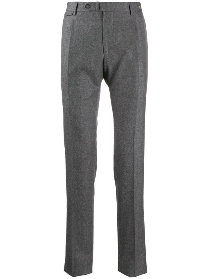 Tagliatore Straight-leg Trousers - Grey