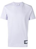 Ami Paris T-shirt With Patch Name Tag - White