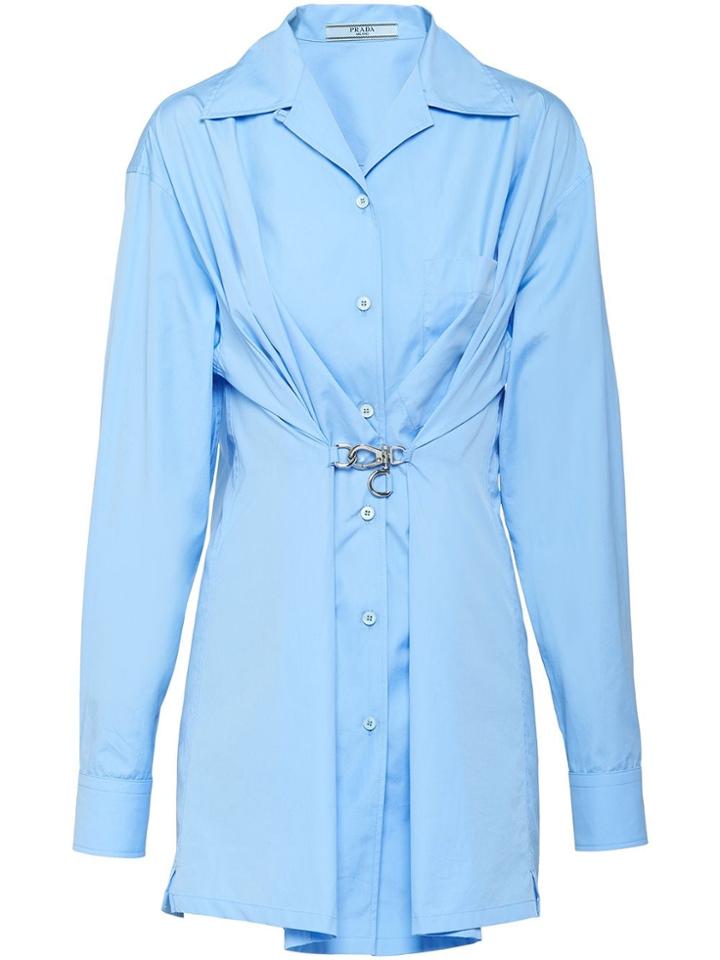 Prada Egyptian Poplin Shirt - Blue