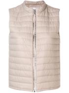 Fabiana Filippi Padded Vest - Neutrals