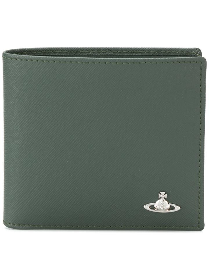 Vivienne Westwood Orb Logo Wallet - Green