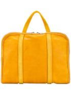 Guidi - Zip Around Clutch - Women - Horse Leather - One Size, Yellow/orange, Horse Leather