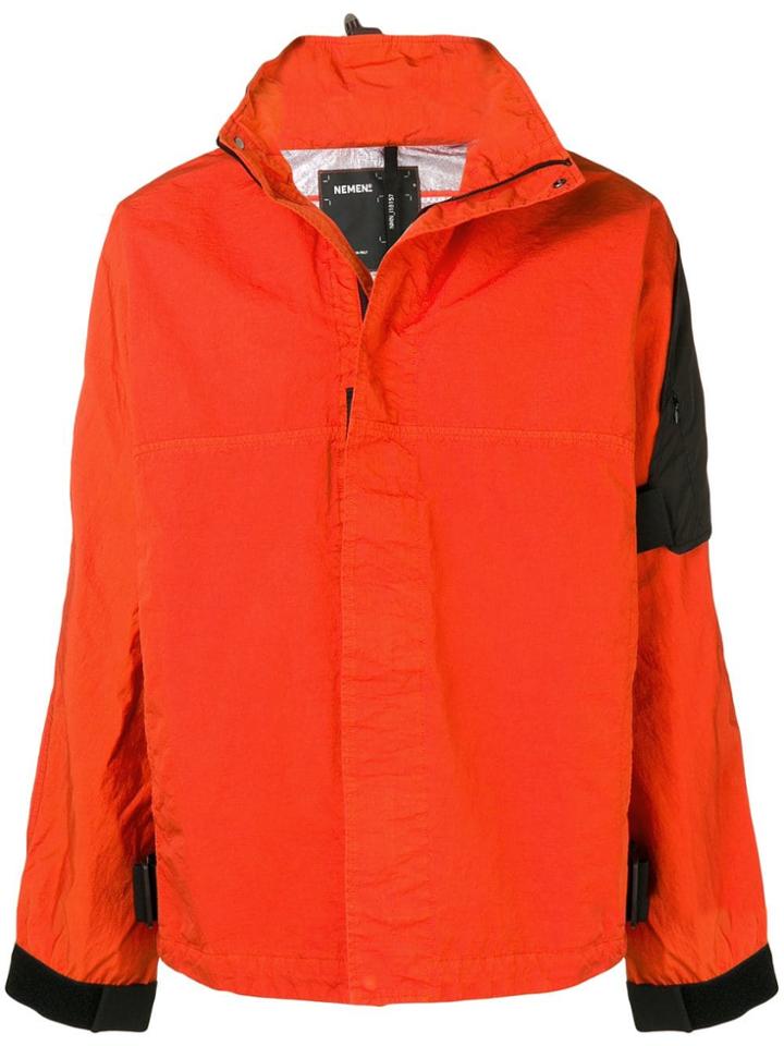 Nemen Guard Longsleeve Zipped Jacket - Orange