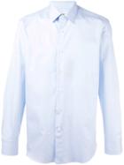Canali Classic Shirt, Men's, Size: 40, Blue, Cotton