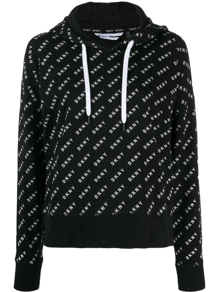 Dkny Crosby Logo Hoodie - Black