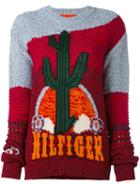 Hilfiger Collection - Cactus Motif Jumper - Women - Cotton - Xs, Cotton