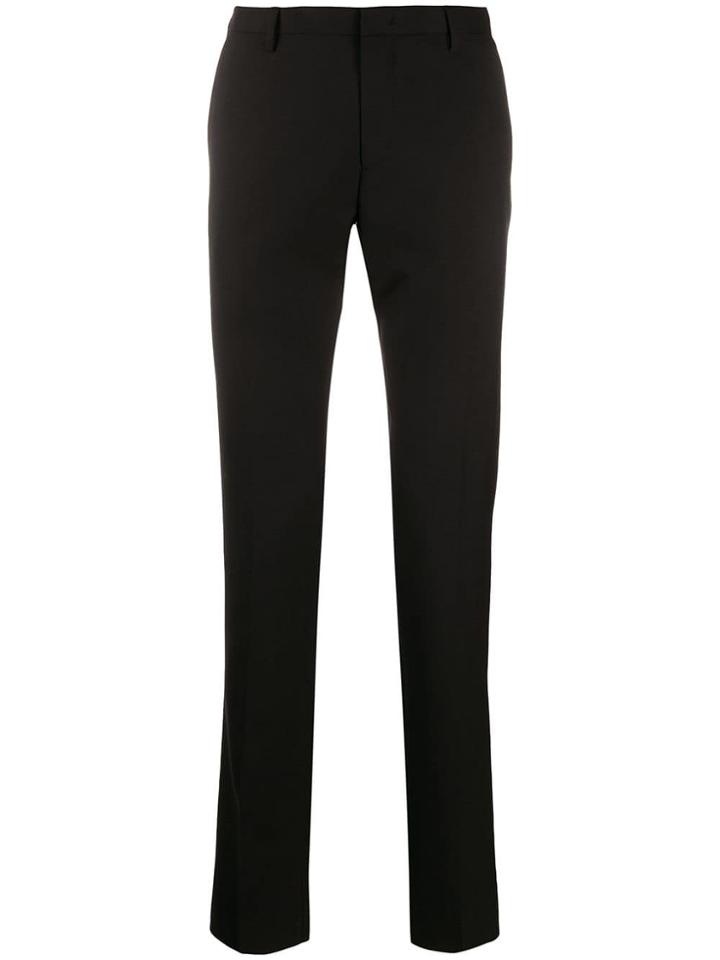Paul Smith Tailored Straight Leg Trousers - Black