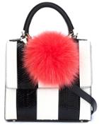 Les Petits Joueurs Mini 'alex' Tote - Black