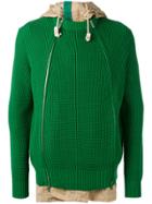 Sacai Layered Jacket - Green