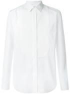 Maison Margiela Bib Detail Shirt, Men's, Size: 50, White, Cotton/polyamide