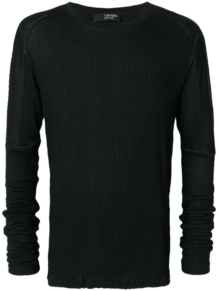 Tom Rebl Long Sleeved T-shirt - Black