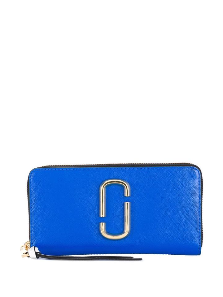 Marc Jacobs Logo Purse - Blue