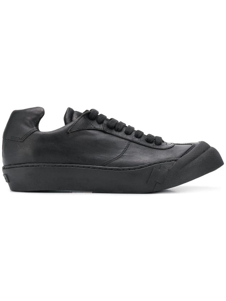 Cinzia Araia Cut-out Detail Sneakers - Black