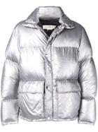 Golden Goose Deluxe Brand Astronaut Puffer Jacket - Silver