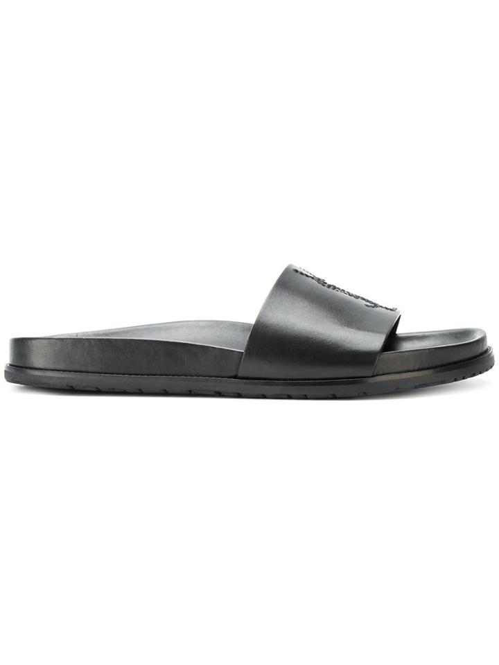 Saint Laurent Jimmy 20 Sandals - Black