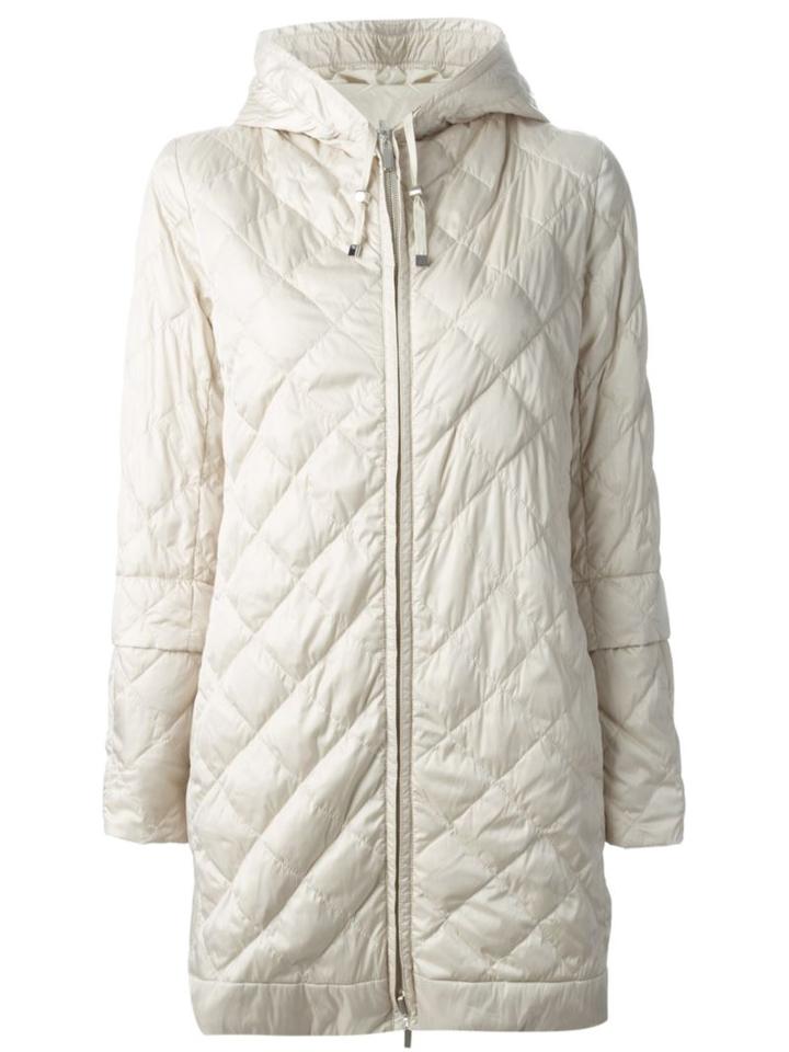 Max Mara Padded Hooded Coat