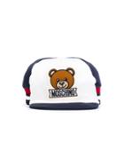 Moschino Kids Teddy Bear Logo Cap, Boy's, Size: 46 Cm, Blue