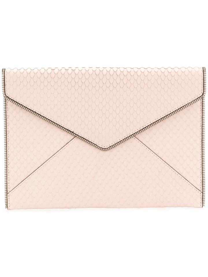 Rebecca Minkoff Leo Clutch - Nude & Neutrals