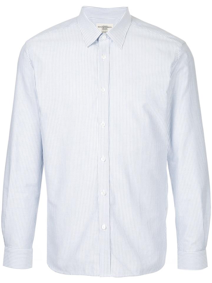 Kent & Curwen Buttoned Shirt - Blue