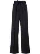 Equipment - Flared Trousers - Women - Silk - Xs, Black, Silk