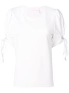 See By Chloé Tie Cuffs Top - White