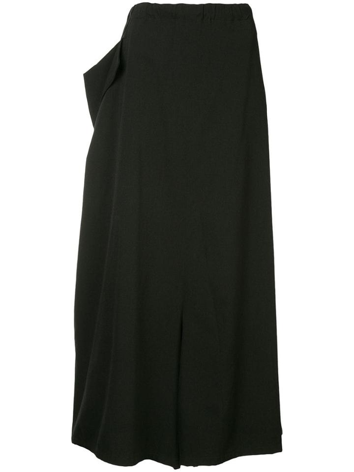 Y's Super Flared Culottes - Black