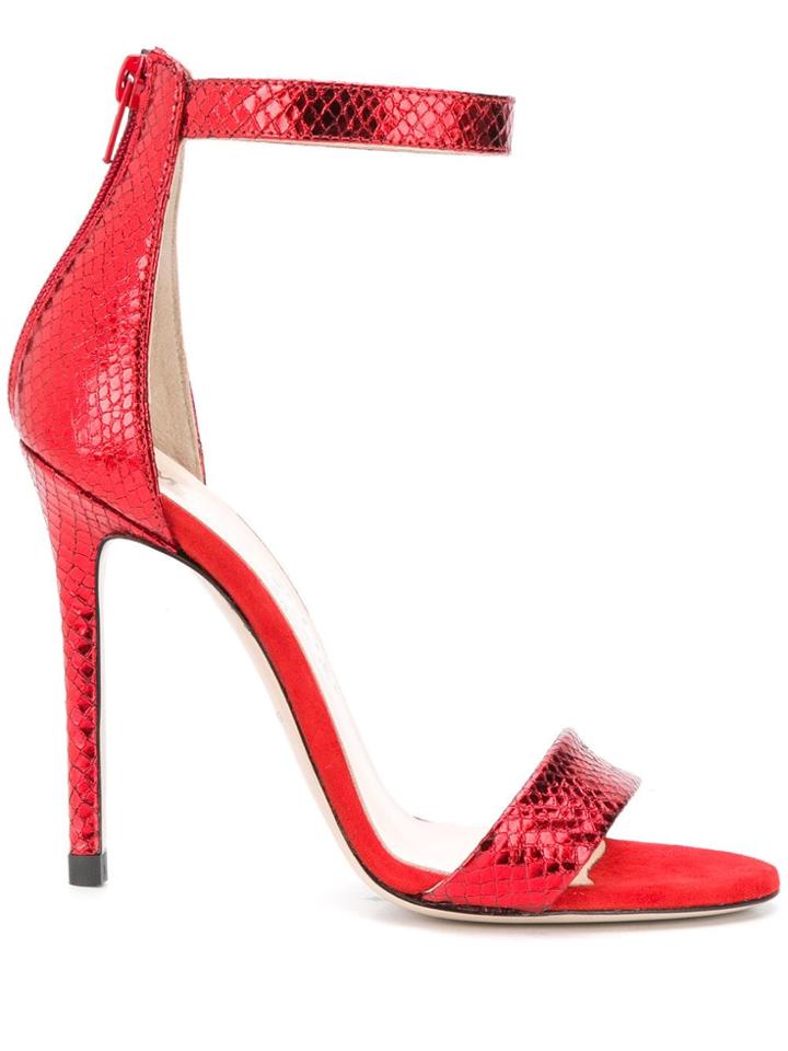 Marc Ellis Glass Sandals - Red