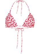 La Doublej Domino Valentino Bikini Top - Red