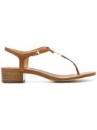 Michael Kors Collection Thong Strap Sandals - Brown