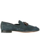 Santoni Classic Tassel Loafers - Blue